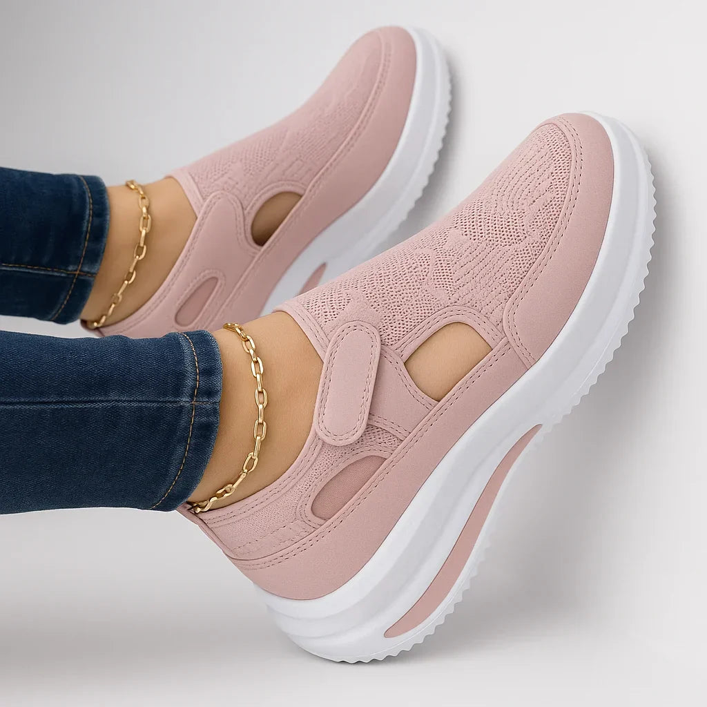 Scarpe Donna Slip-On Traspiranti Antiscivolo Supporto – Comfort Quotidiano