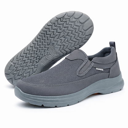 Sneakers da Uomo Slip-On in Mesh Traspirante con Soletta Ammortizzata – Suola in Gomma Antiscivolo