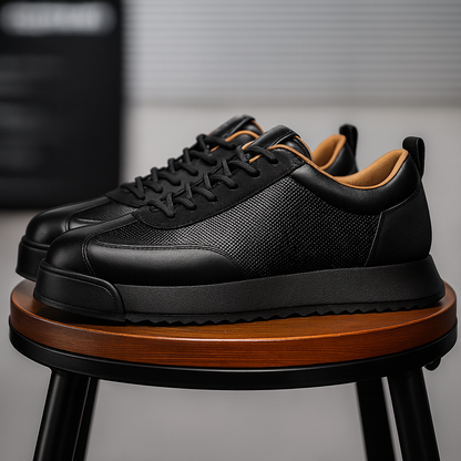 Scarpe Da Uomo Basse Nere E Marroni, Eleganti E Dal Design Classico.