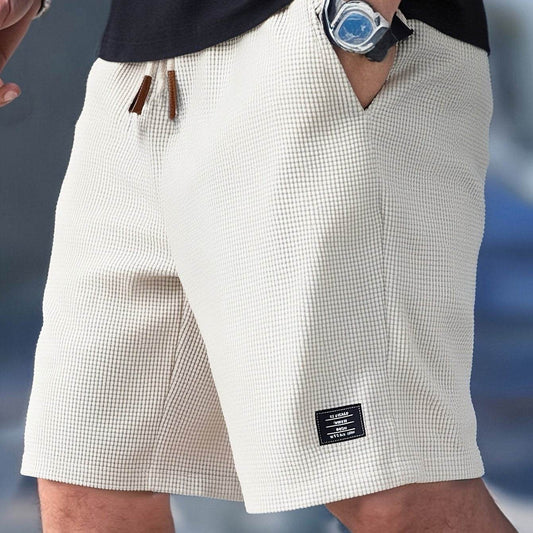 Men's Shorts with Adjustable Waist and Functional Pockets
