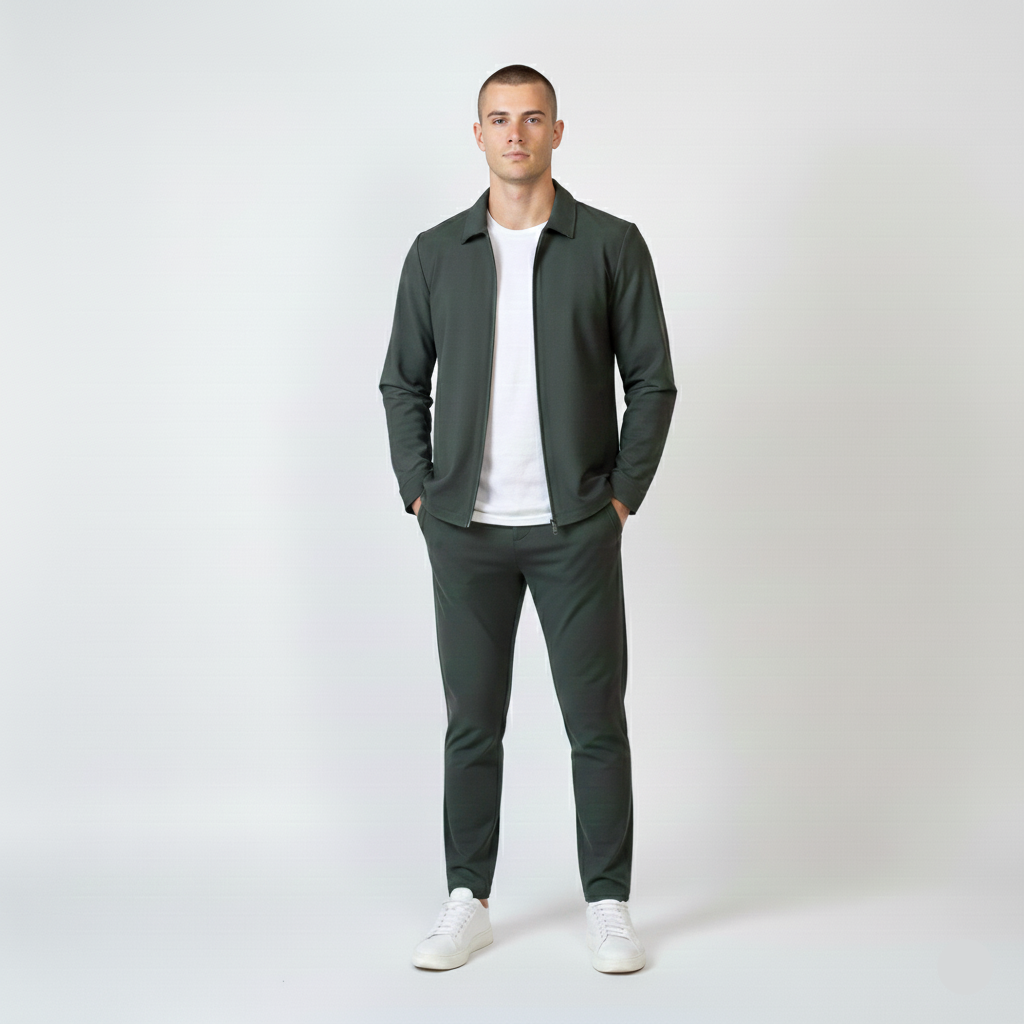 Men's Full Jumpsuit Comfortable Fit Minimal Design