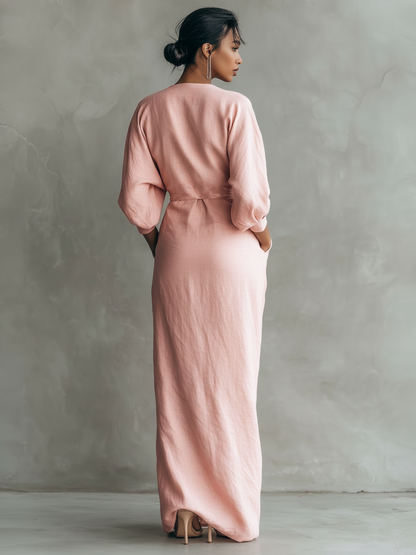 Women's Long Dress with Comfortable Fit – Elegant Everyday Wear