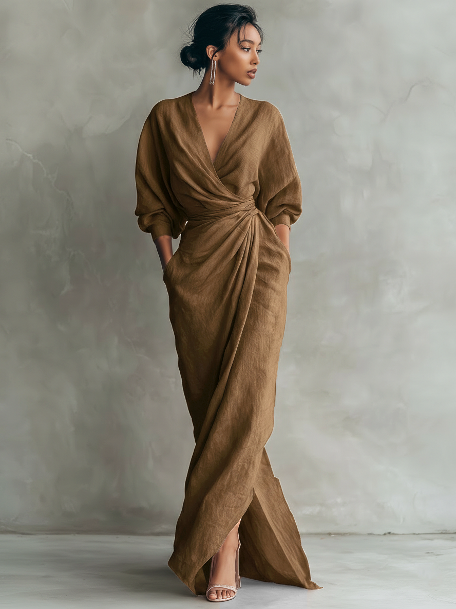 Women's Long Dress with Comfortable Fit – Elegant Everyday Wear