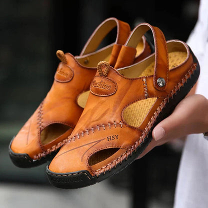Sandali Uomo con Plantare di Supporto – Comfort Ergonomico e Stabilità