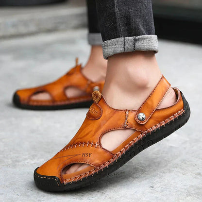 Sandali Uomo con Plantare di Supporto – Comfort Ergonomico e Stabilità