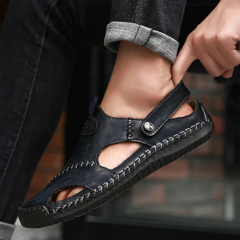 Sandali Uomo con Plantare di Supporto – Comfort Ergonomico e Stabilità