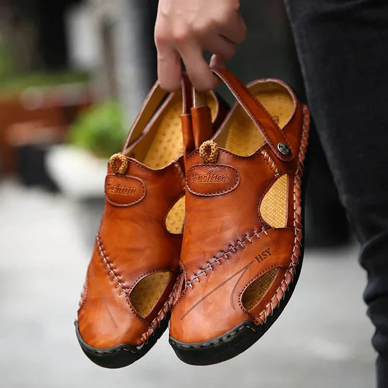 Sandali Uomo con Plantare di Supporto – Comfort Ergonomico e Stabilità