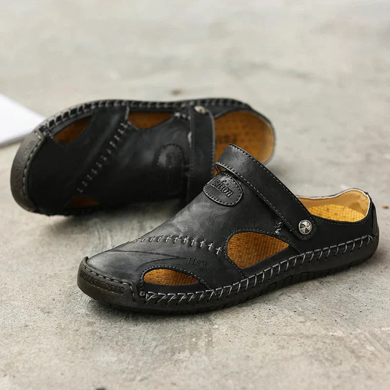 Sandali Uomo con Plantare di Supporto – Comfort Ergonomico e Stabilità