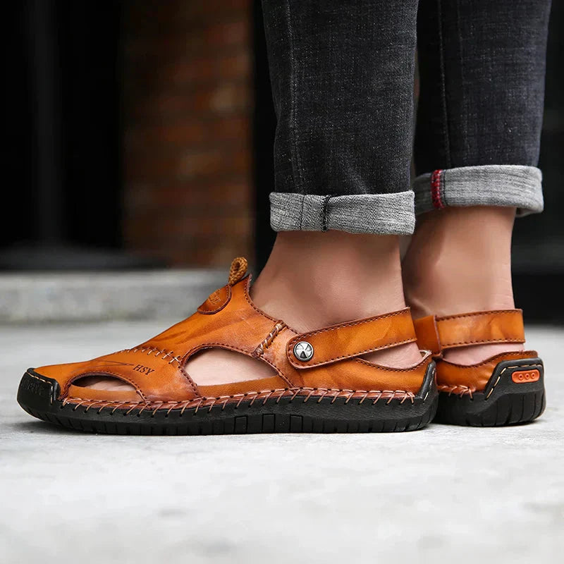 Sandali Uomo con Plantare di Supporto – Comfort Ergonomico e Stabilità