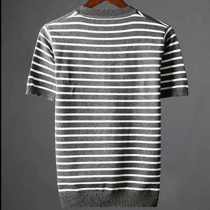 Maglietta Uomo a Righe Leggera – Vestibilità Comoda