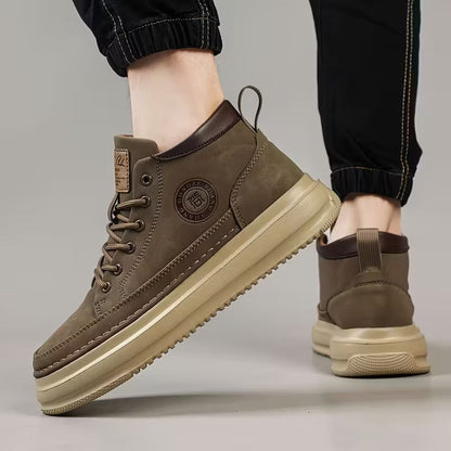 Men's Boots with Orthopedic Support, Ergonomic Insole, and Non-Slip Sole
