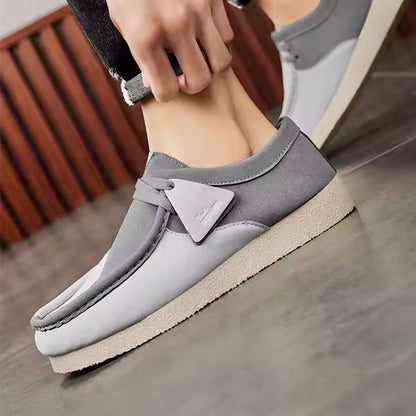 Mocassini Uomo Slip-On in Scamosciato Sintetico con Suola Ammortizzata – Stile Quotidiano