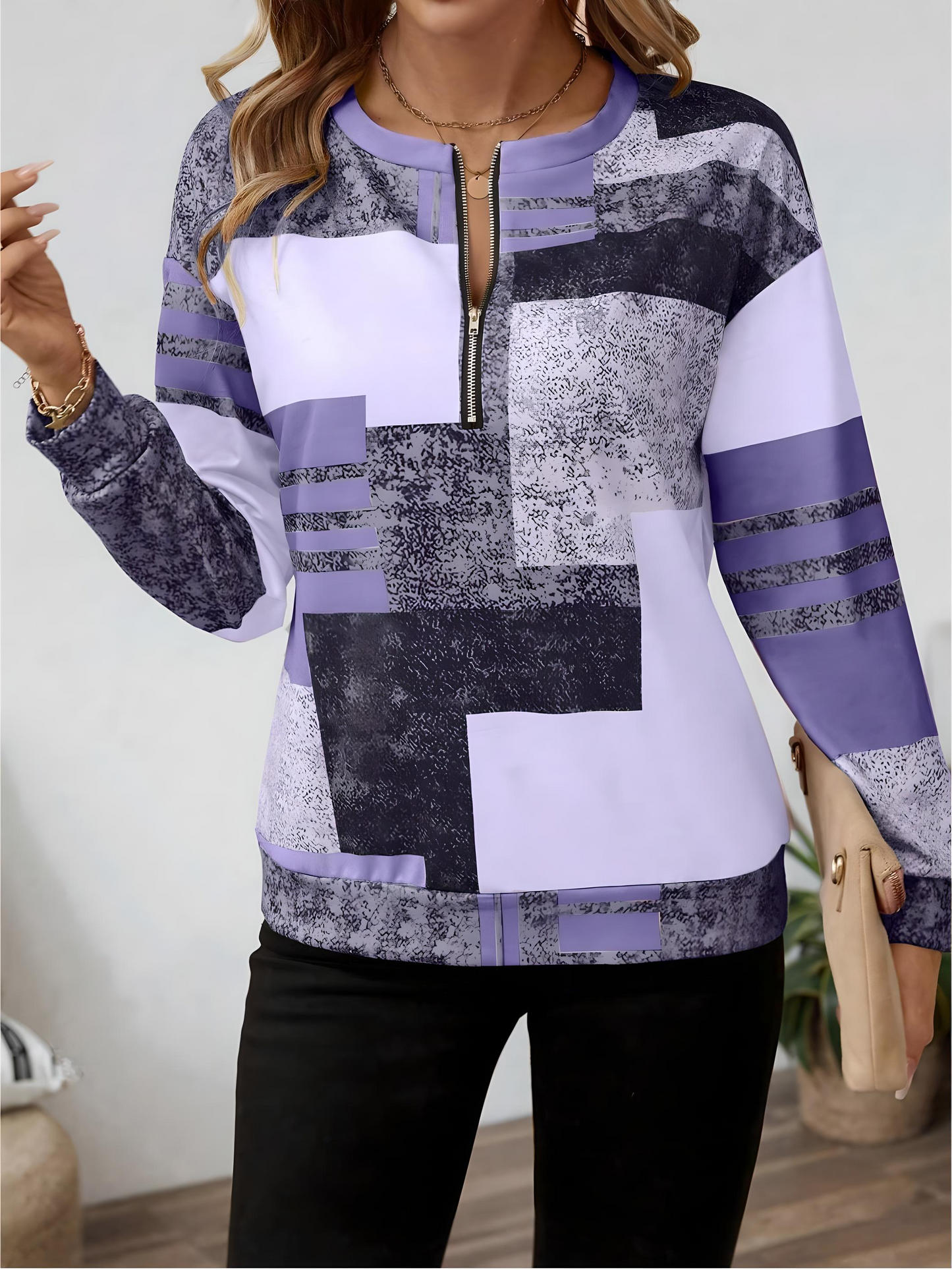 Top Donna Stile Retrò Linea Vintage Silhouette Sfiancata