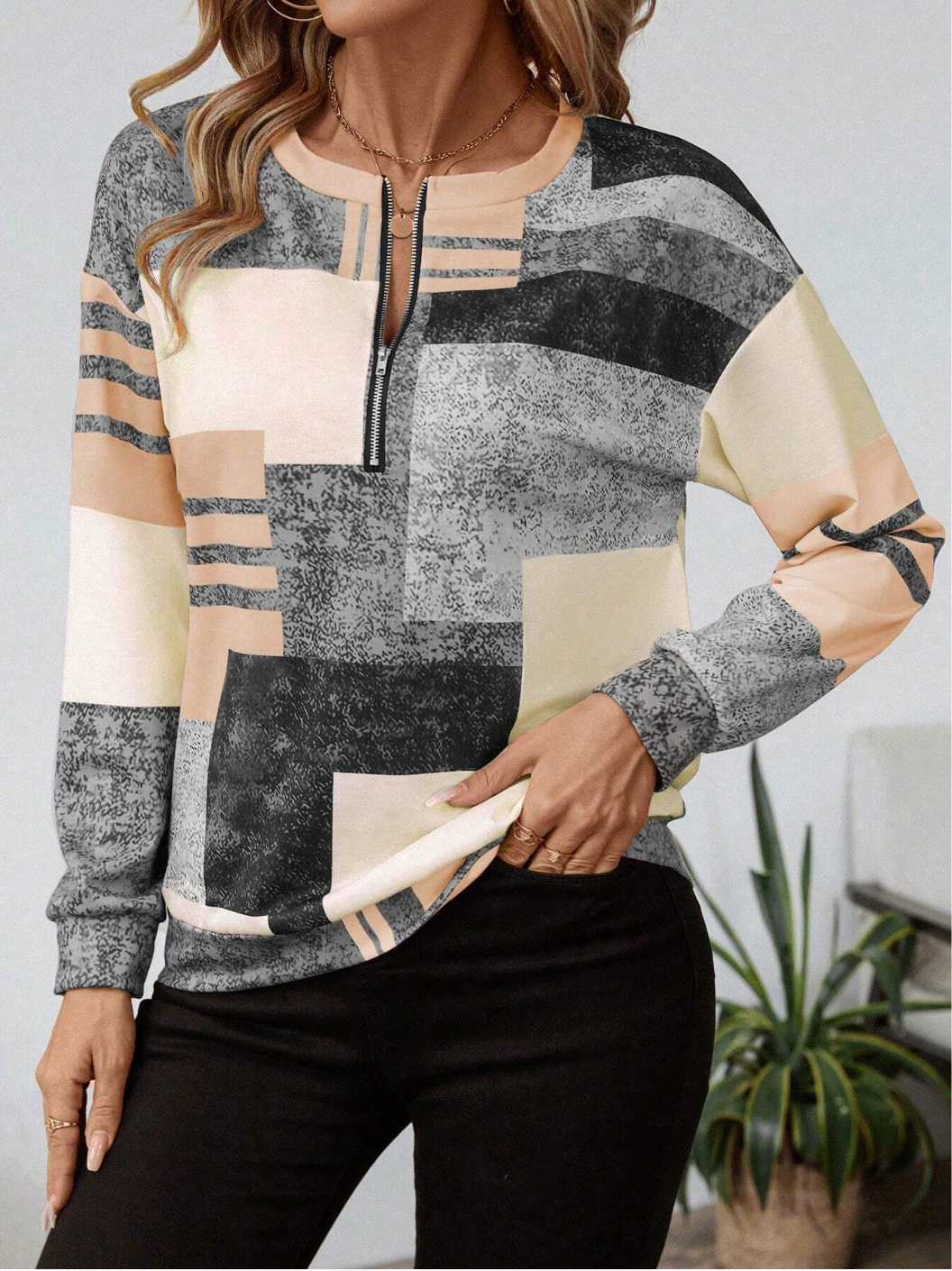 Top Donna Stile Retrò Linea Vintage Silhouette Sfiancata
