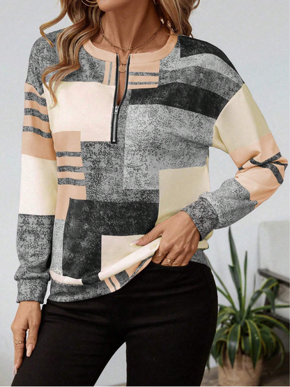 Top Donna Stile Retrò Linea Vintage Silhouette Sfiancata