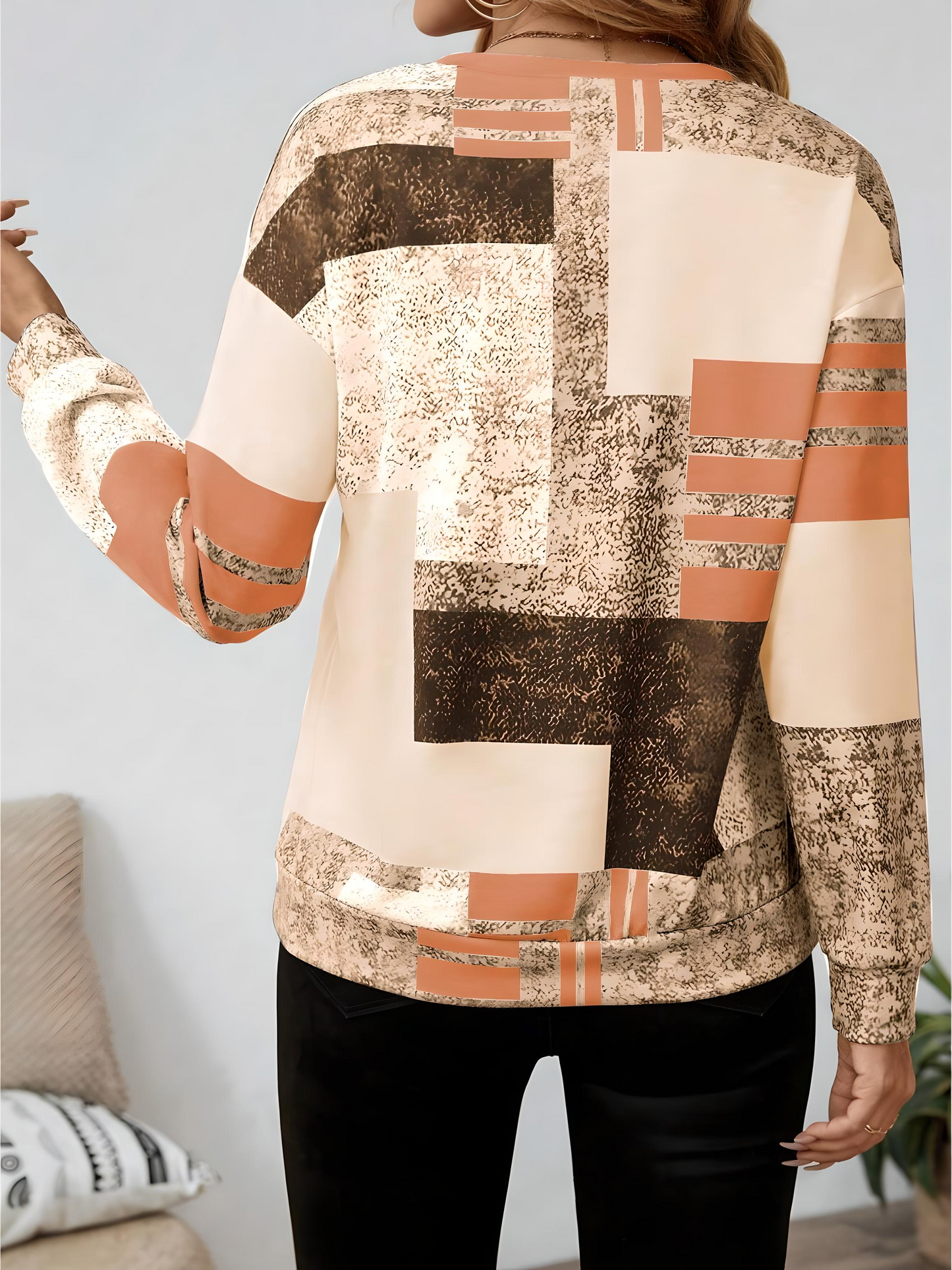 Top Donna Stile Retrò Linea Vintage Silhouette Sfiancata