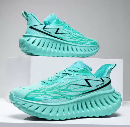 Sneakers Uomo Suola a Onda Leggera e Tomaia Traspirante – Stile Moderno Quotidiano