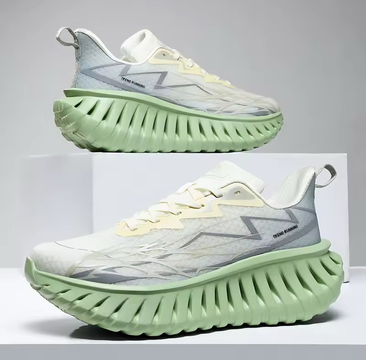 Sneakers Uomo Suola a Onda Leggera e Tomaia Traspirante – Stile Moderno Quotidiano