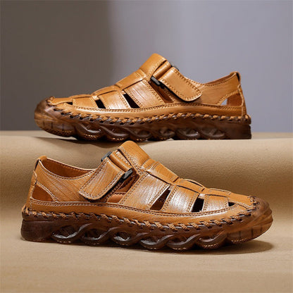 Sandali Estivi Uomo con Design Traforato Traspirante – Comfort e Aderenza