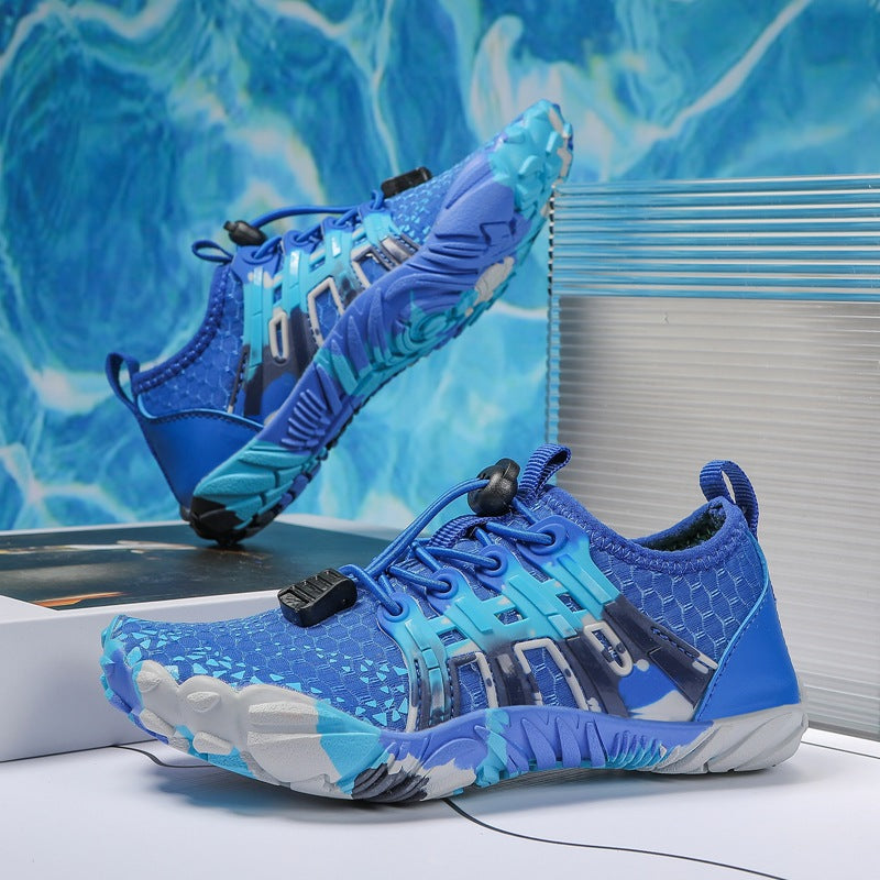 Scarpe da Acqua Uomo Barefoot con Punta Larga e Suola Flessibile