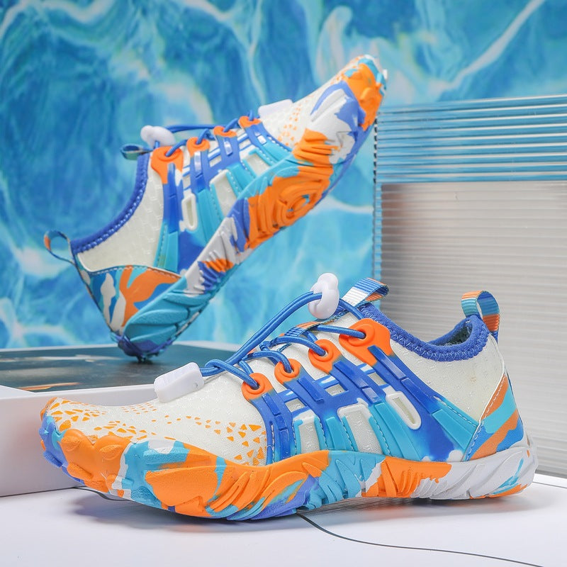 Scarpe da Acqua Uomo Barefoot con Punta Larga e Suola Flessibile