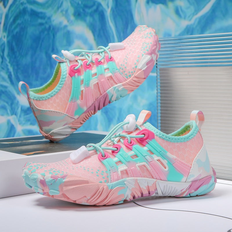 Scarpe da Acqua Uomo Barefoot con Punta Larga e Suola Flessibile