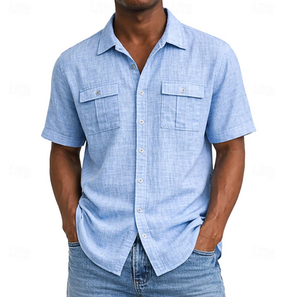 Men’s short-sleeve crew-neck T-shirt with a relaxed fit