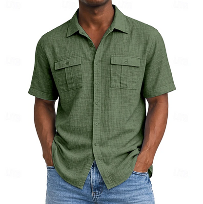 Men’s short-sleeve crew-neck T-shirt with a relaxed fit