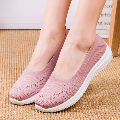 Women's Slip-On Sneakers with Arch Support and Wide Toe Box