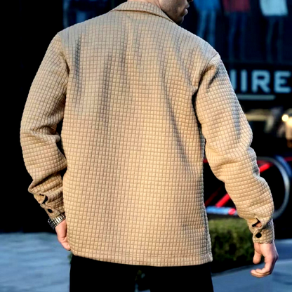 Men's Winter Jacket with Cotton Structure Style and Thermal Insulation