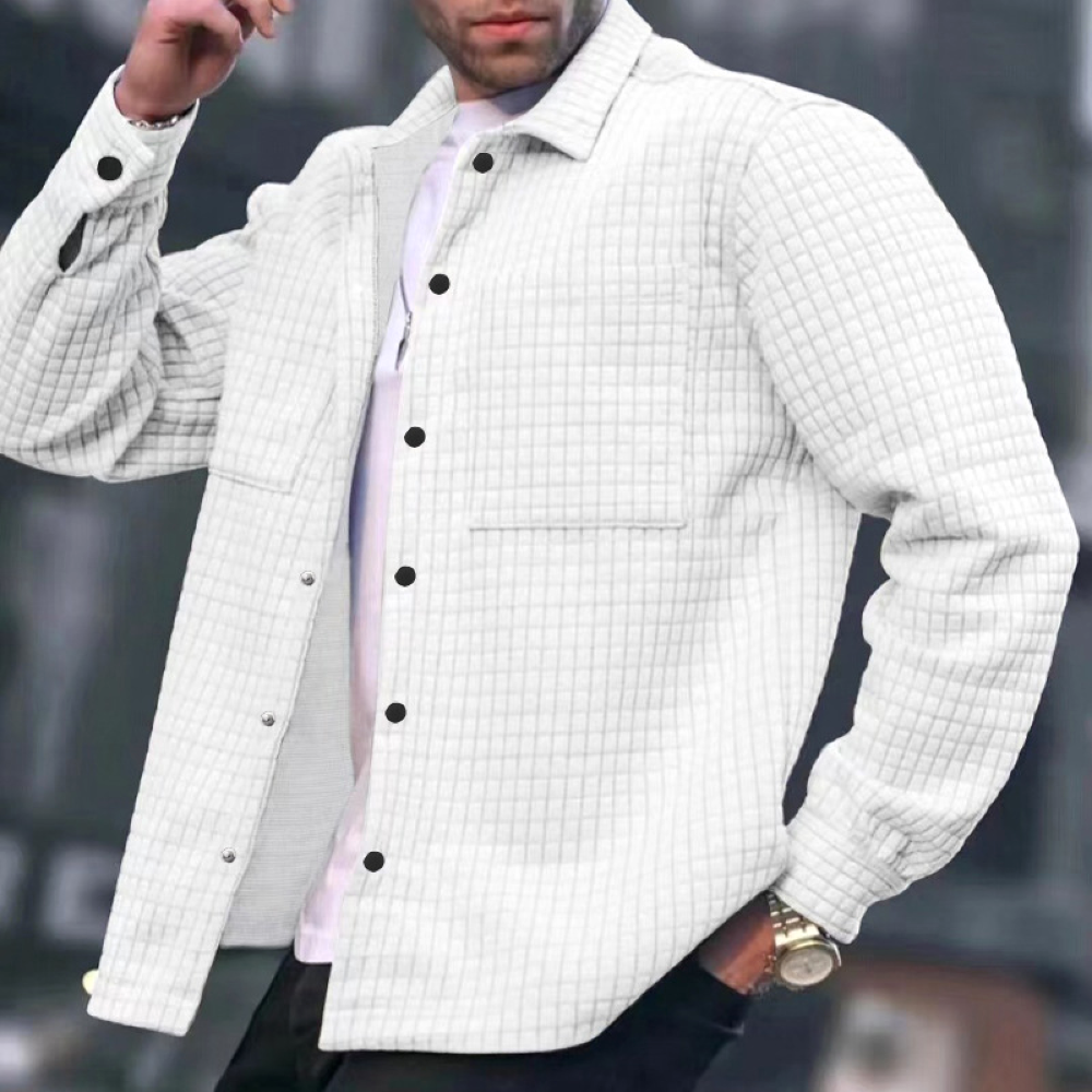 Men's Winter Jacket with Cotton Structure Style and Thermal Insulation