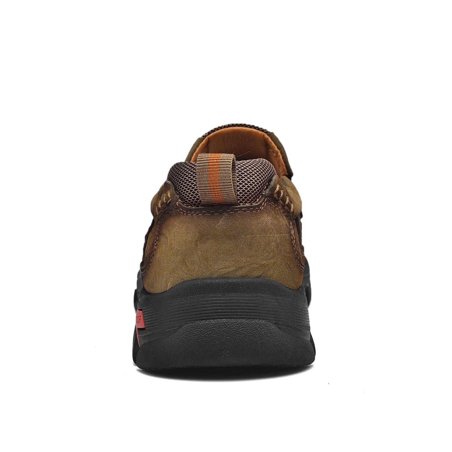 Scarpe Uomo Slip-On Effetto Pelle con Suola Antiscivolo e Soletta Ammortizzata