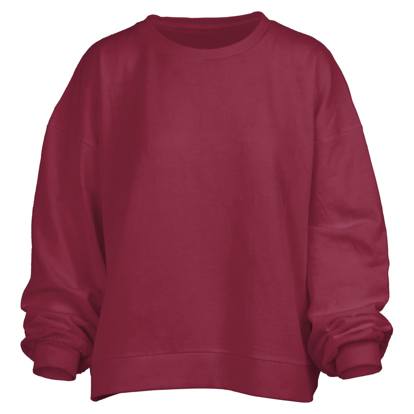 Felpa Uomo in Pile Relaxed Fit con Petto Oversize – Comfort Quotidiano