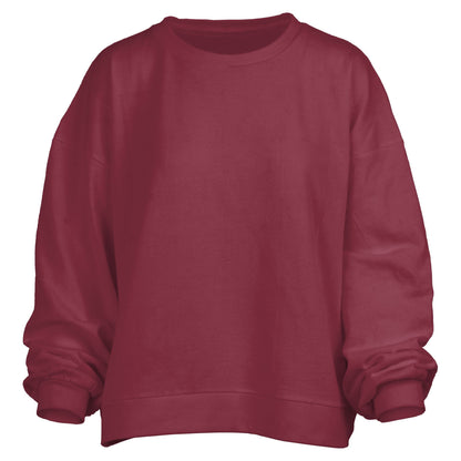 Felpa Uomo in Pile Relaxed Fit con Petto Oversize – Comfort Quotidiano