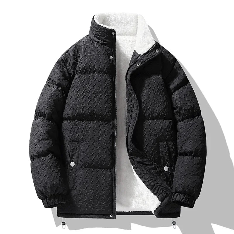 Giubbotto Piumino Uomo Invernale con Collo Alto – Struttura Isolante e Design Essenziale