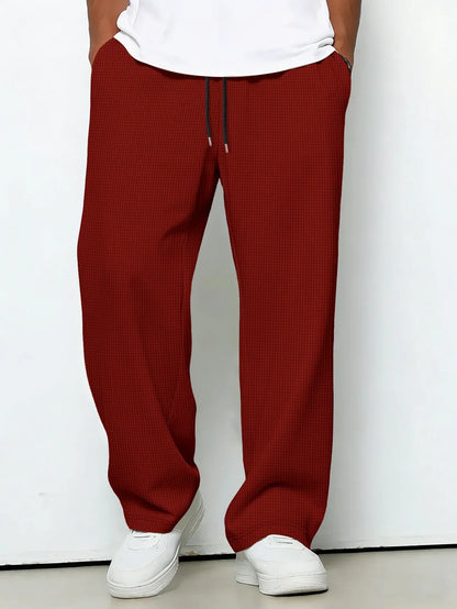 Pantalones casuales para hombre con corte cómodo y diseño versátil