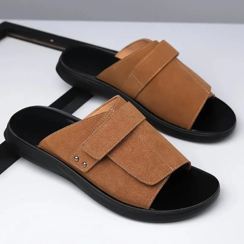 Sandali Estivi Uomo con Cinturino Regolabile e Suola Sagomata – Comfort Quotidiano