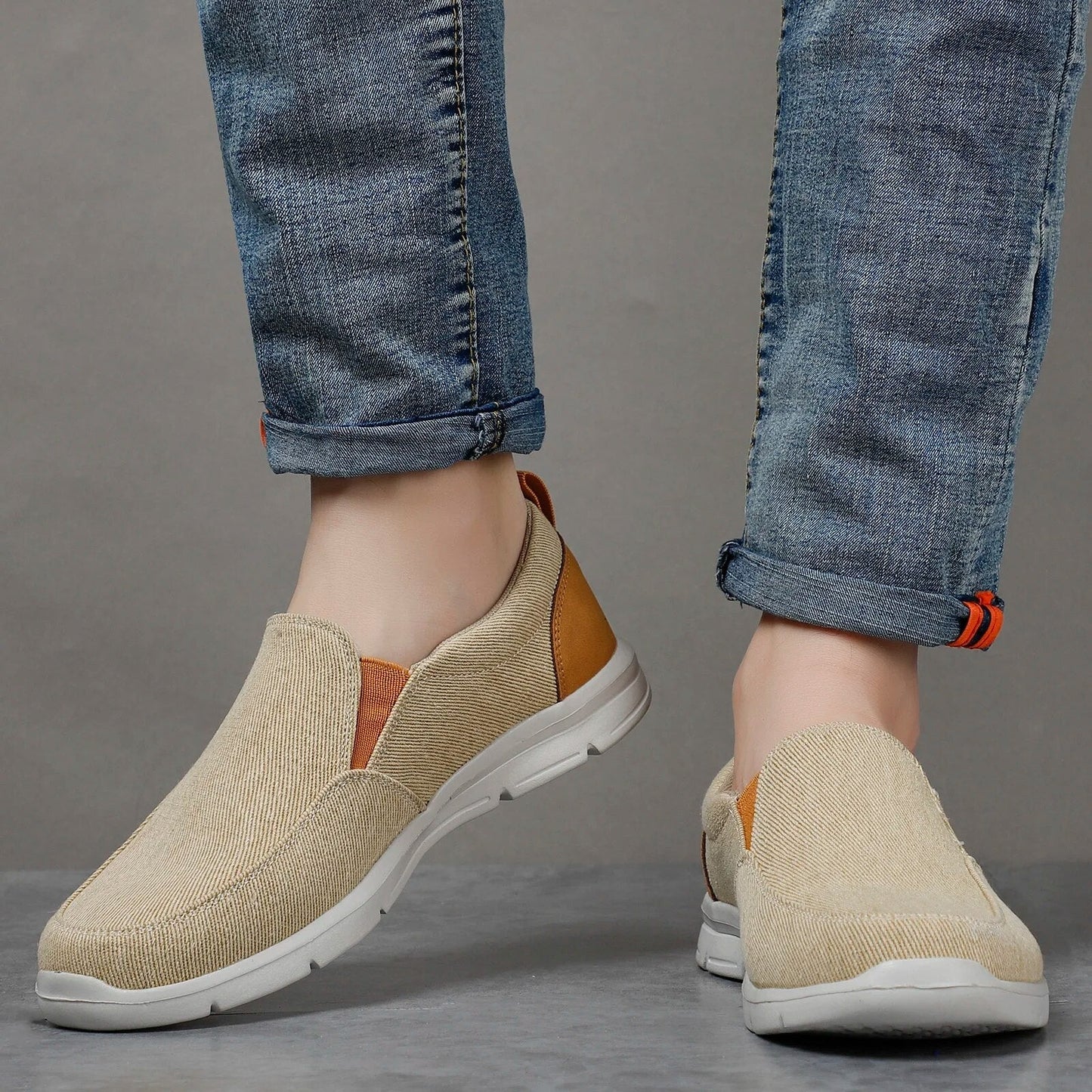 Sneakers Uomo Senza Lacci con Suola Ammortizzata – Scarpe Casual