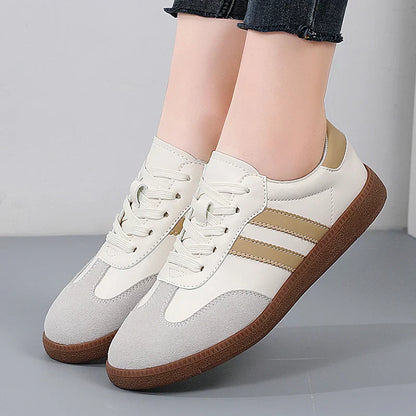 Women's Low-Top Sneakers with Padded Insole and Padded Heel