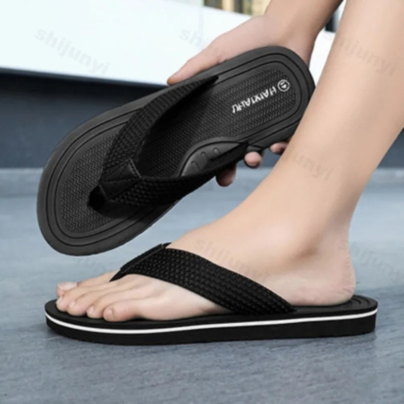 Chanclas para hombre slip-on con plantilla acolchada y suela antideslizante