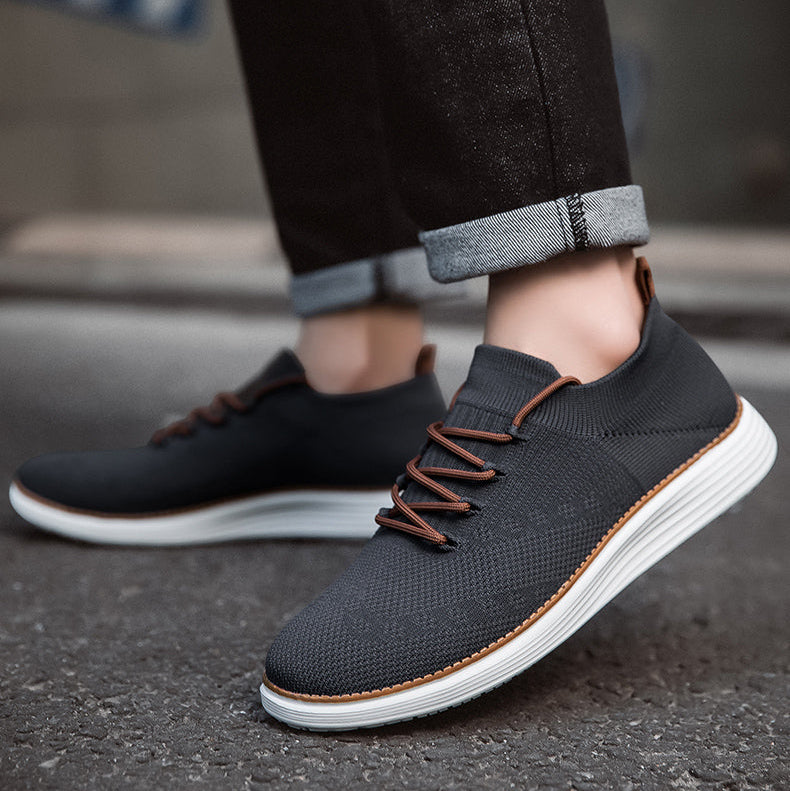 Sneakers Uomo Maglia Traspirante con Soletta Ammortizzante – Scarpe Sportive Comode