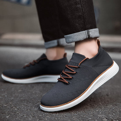 Sneakers Uomo Maglia Traspirante con Soletta Ammortizzante – Scarpe Sportive Comode