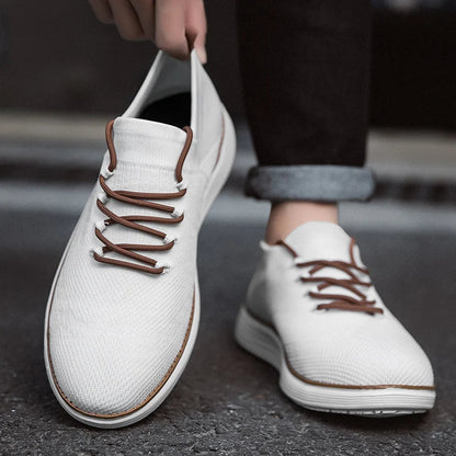 Sneakers Uomo Maglia Traspirante con Soletta Ammortizzante – Scarpe Sportive Comode