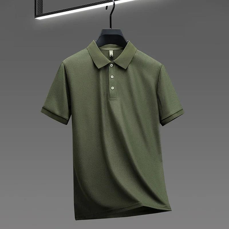 Polo Uomo Performance Elasticizzata Fit Atletico – Traspirante e Versatile