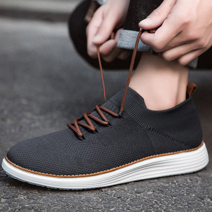 Sneakers Uomo Maglia Traspirante con Soletta Ammortizzante – Scarpe Sportive Comode