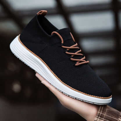 Sneakers Uomo Maglia Traspirante con Soletta Ammortizzante – Scarpe Sportive Comode