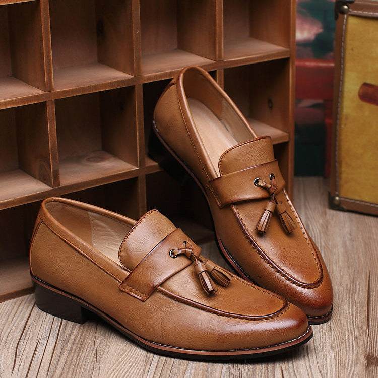 Mocassini Uomo Slip-On Doppia Nappa con Tomaia Satinata Lucida – Stile Elegante