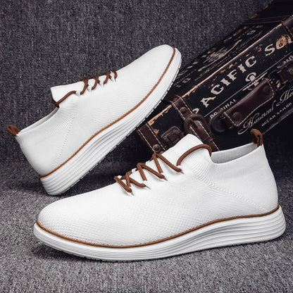 Sneakers Uomo Maglia Traspirante con Soletta Ammortizzante – Scarpe Sportive Comode