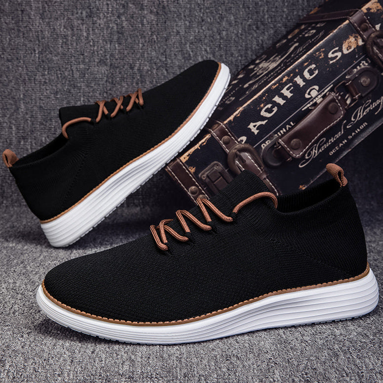 Sneakers Uomo Maglia Traspirante con Soletta Ammortizzante – Scarpe Sportive Comode