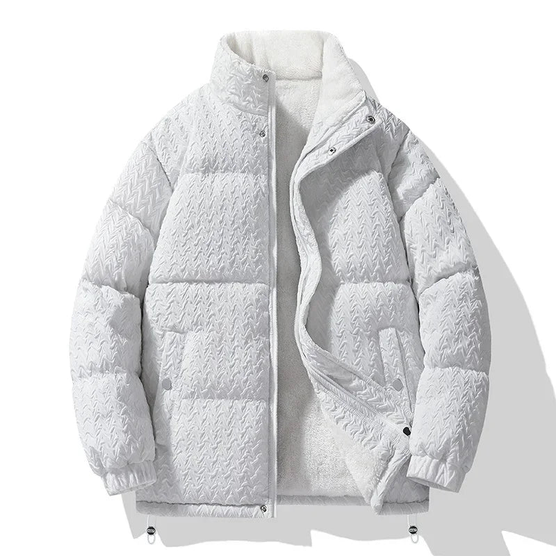 Giubbotto Piumino Uomo Invernale con Collo Alto – Struttura Isolante e Design Essenziale